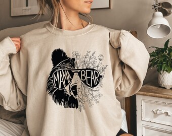 mama bear camo sweatshirt