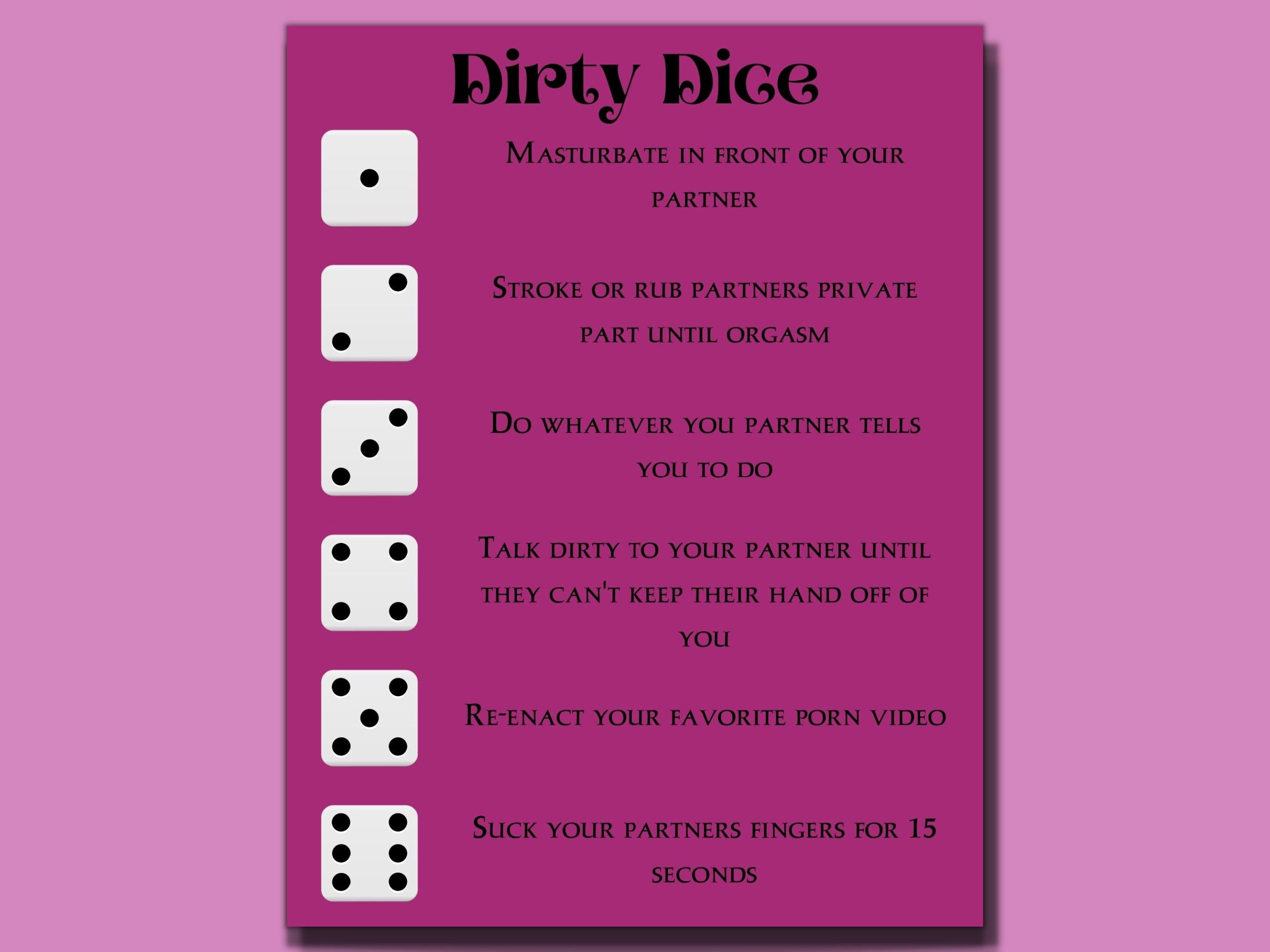 Dirty games online