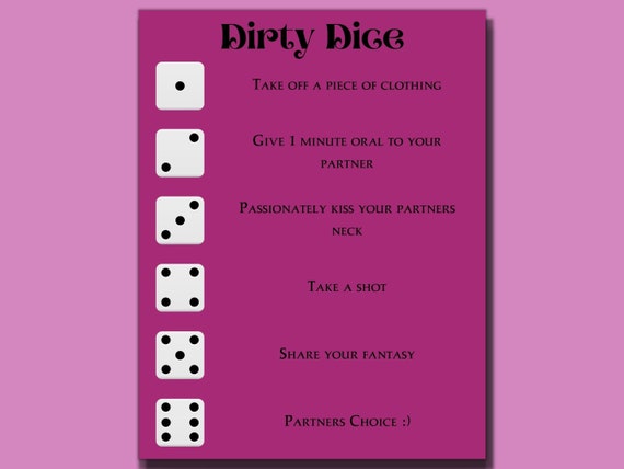 Buy Dirty Dice Game Couples Games Adult Games for Couples Online in India -   in 2023