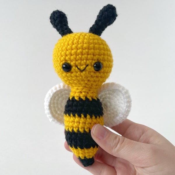 Bumblebee, Crocheted Stuffed Animal Plushie - Beatrice the Bumblebee