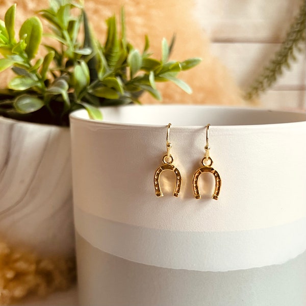 Horseshoe Earrings Etsy