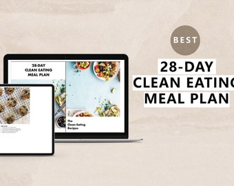28-Day 1,500 Calorie Clean Eating Meal Plan | Easy To Prepare Nutritious & Healthy Recipes
