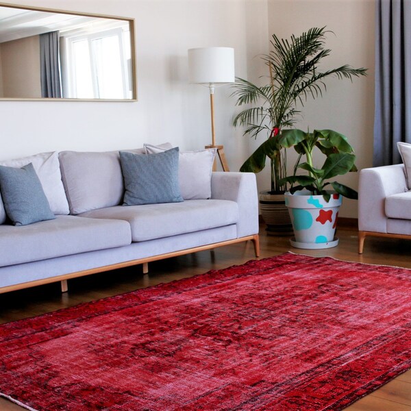 Overdyed Rug Etsy