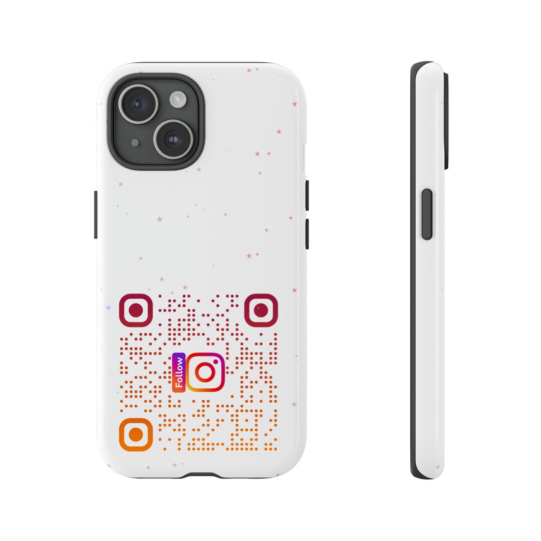 Instagram Profile QR Code Case Etsy