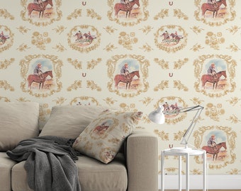 Cowboy Wallpaper, Removable Peel and Stick