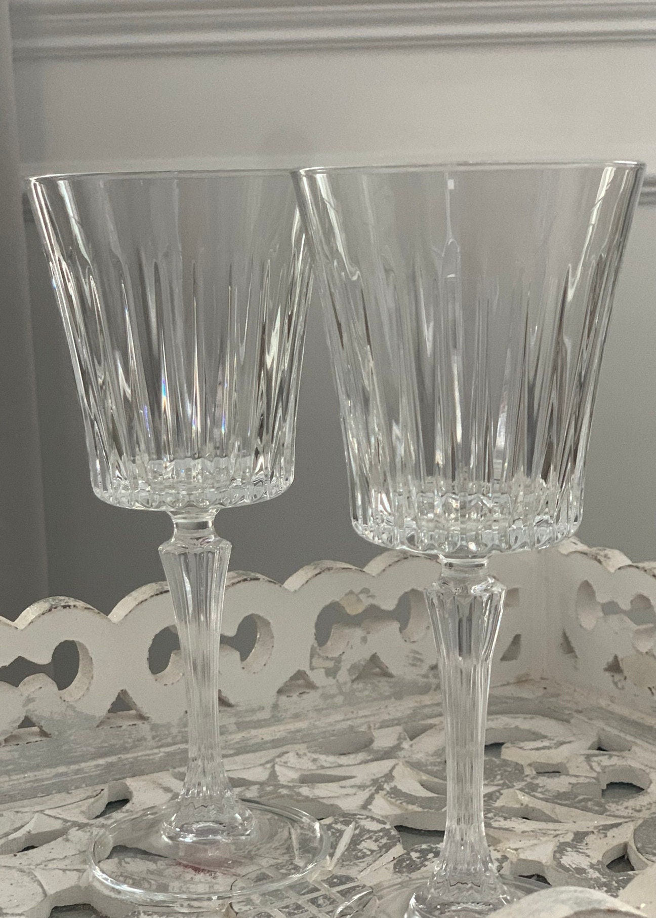 Wine Glasses Flat Bottom - Etsy