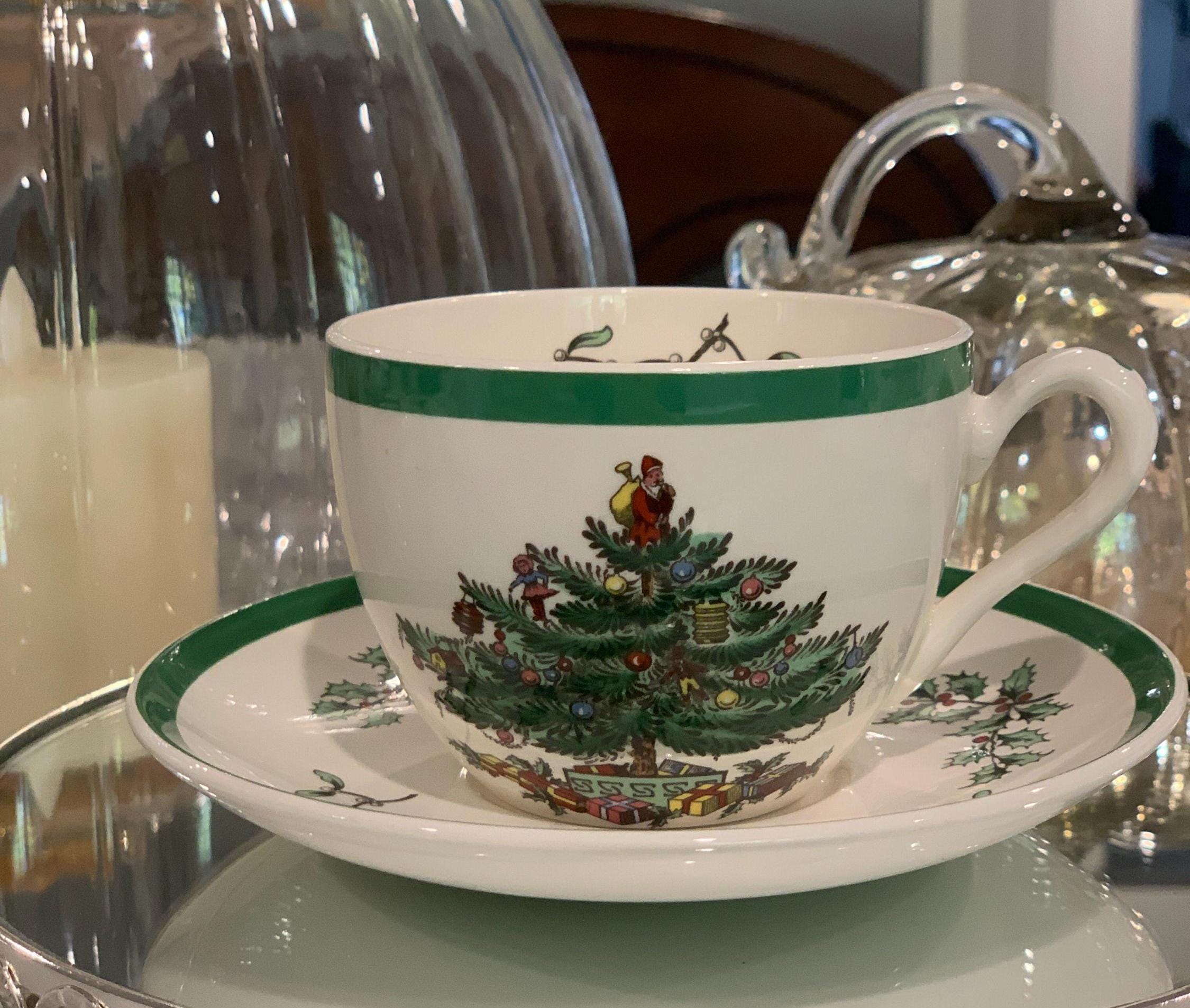 未使用品　Spode クリスマスツリー ティーセット　オーナメント Spode christmas tree teapot - Etsy 日本