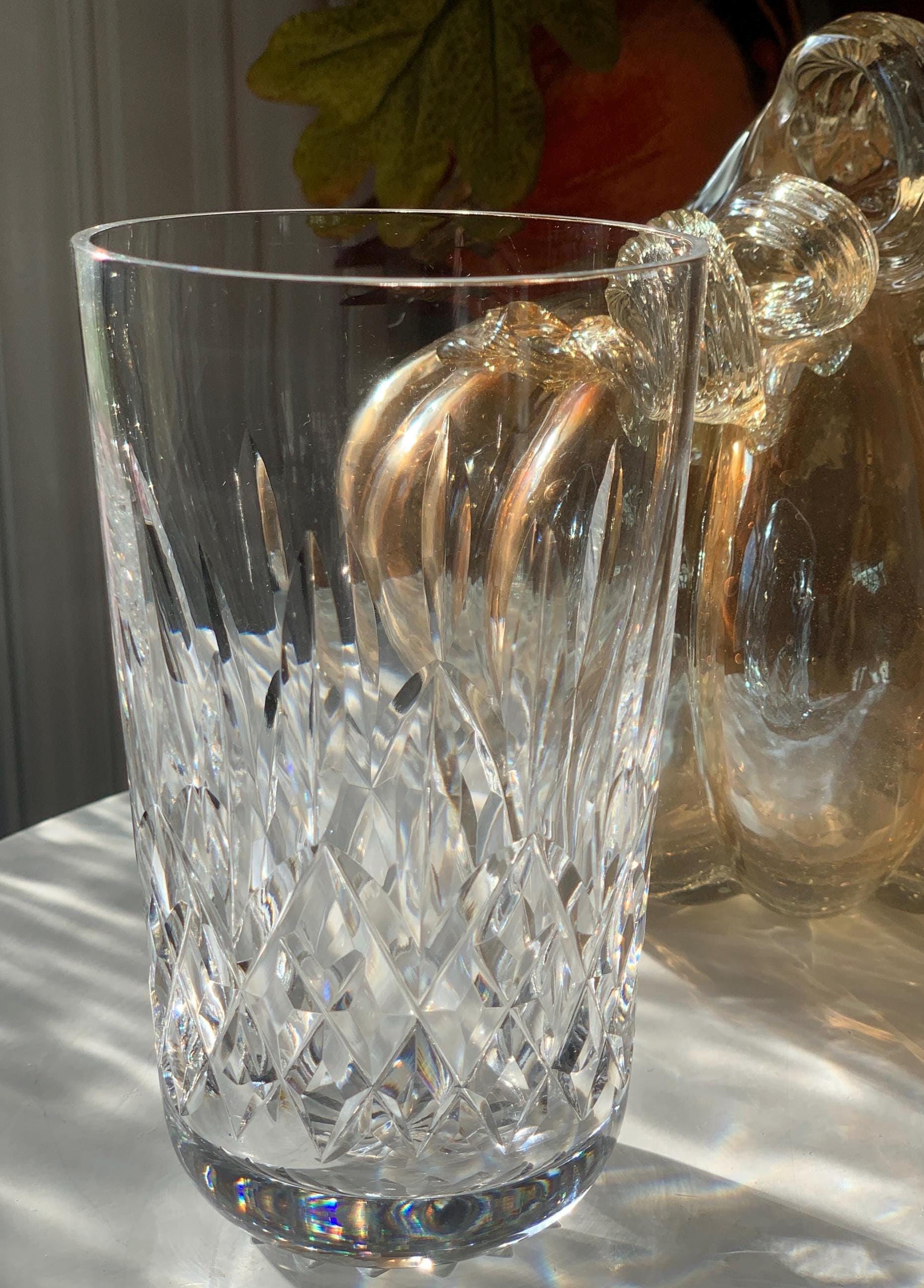 Cut glass old fashioned glasses vintage - Etsy 日本