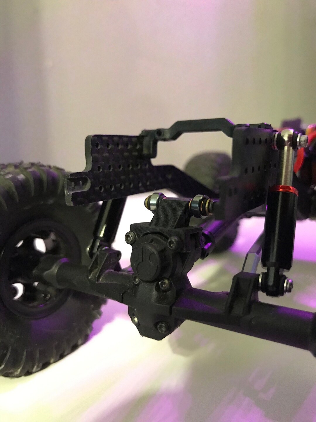 Scx24 Rear Link Riser Carbon Fiber Etsy