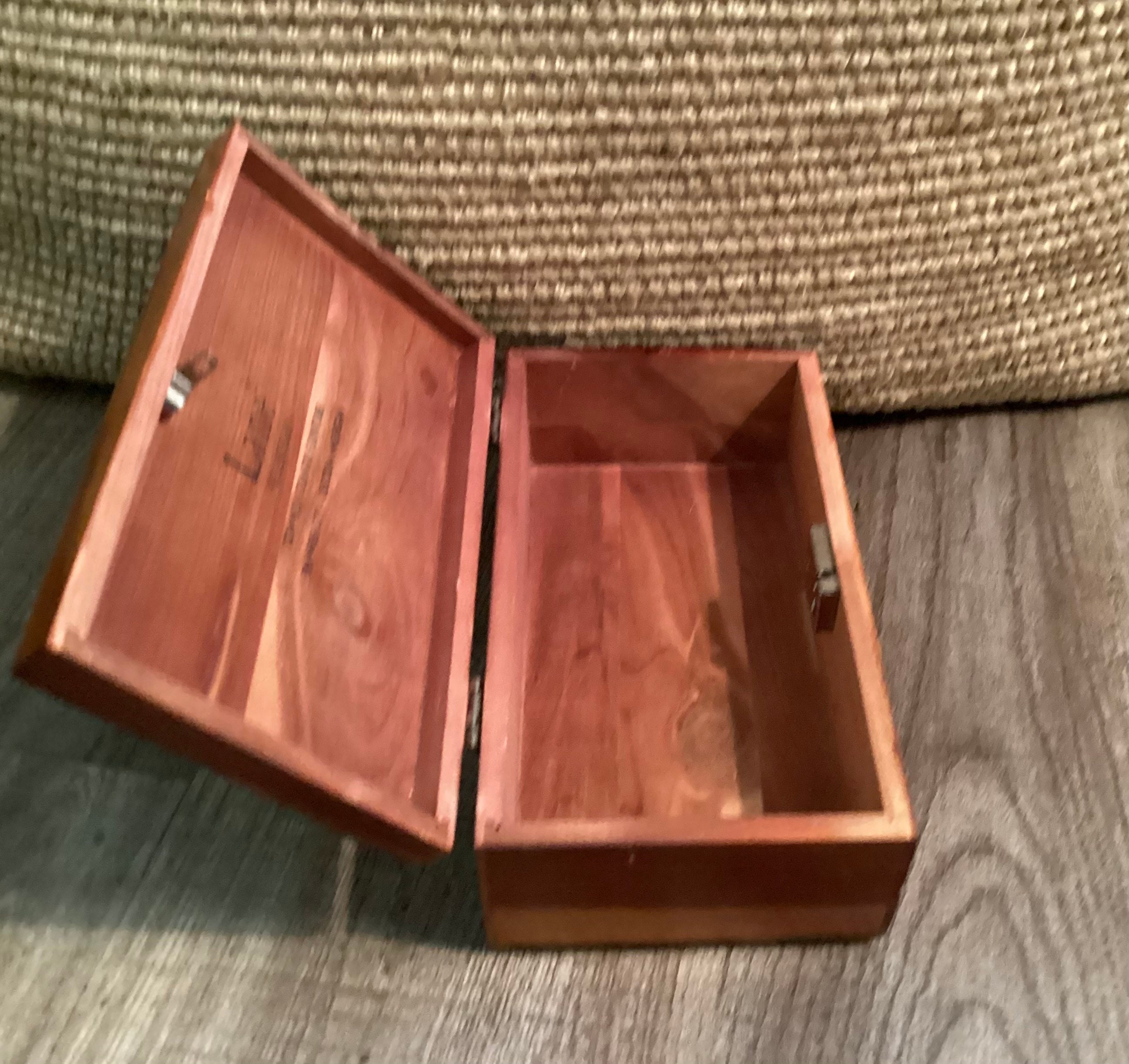 Vintage Mid Century Lane Cedar Chest Jewelry Box Traverse City Etsy