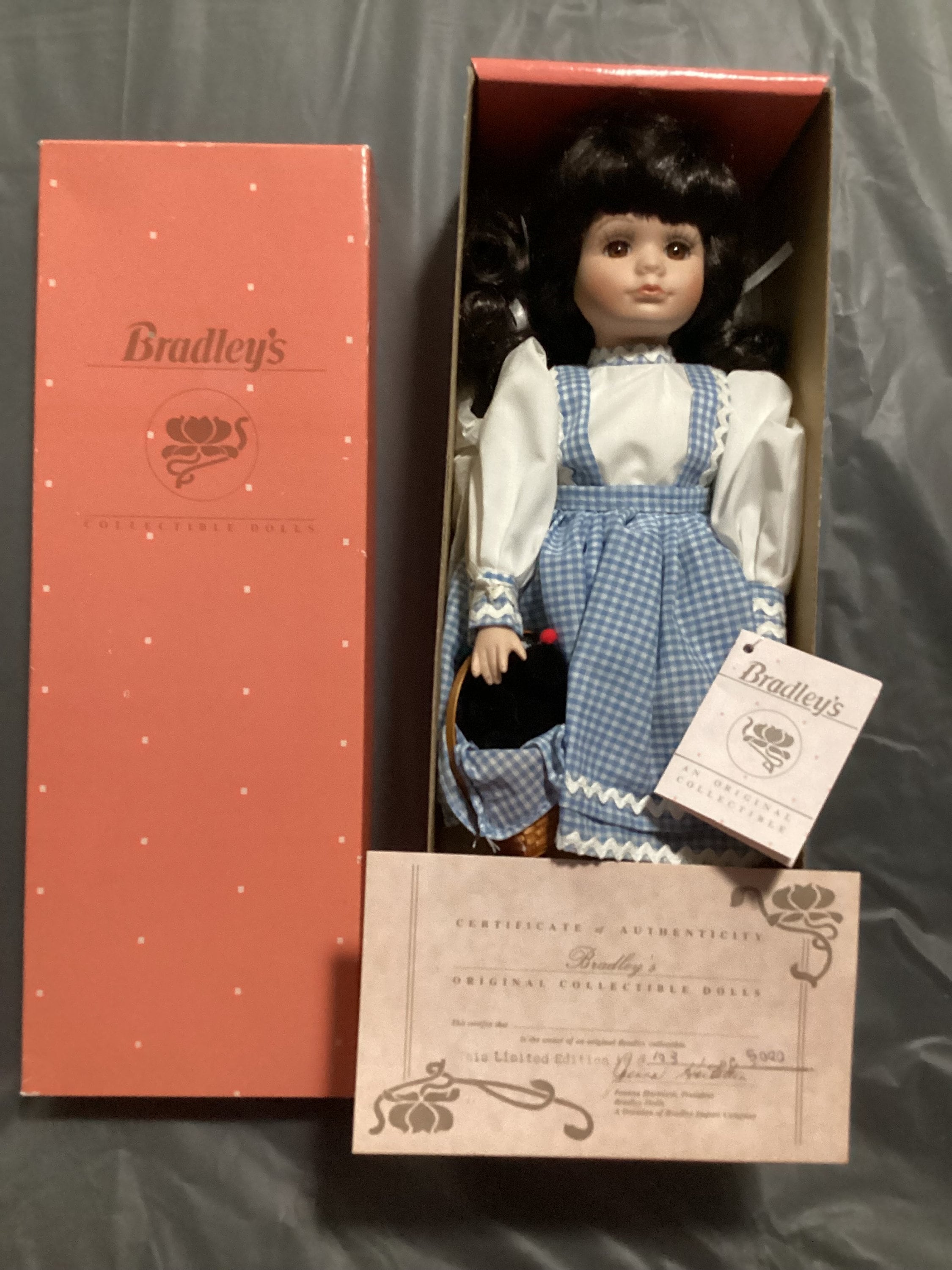 Bradley's collectible dolls limited edition hotsell