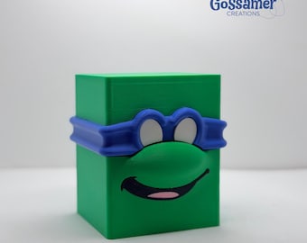 TMNT Inspired Deck Box, handmade by Gossamer Creations