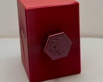 Double Screw Deck Box, handmade by Gossamer Creations