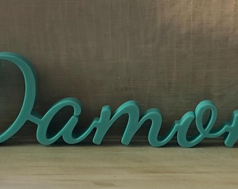Personalized Name Place Cards, handmade by Gossamer Creations