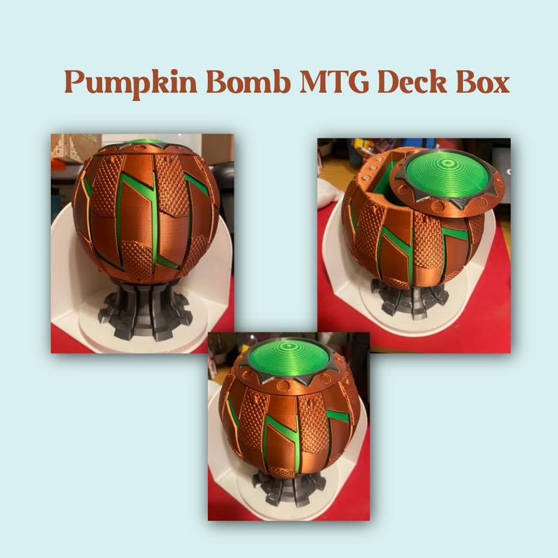 Pumpkin Bomb Deck Box