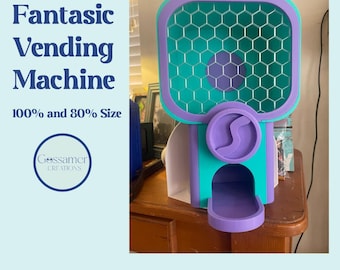 Capsule Vending Machine, Full Size, handmade by Gossamer Creations