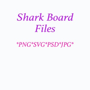 Shark Coochie Board SVG, PNG, PSD, Digital File Charcuterie Cutting Board design, Laser engraving, Sublimation, Etching, Wood Burning image 9