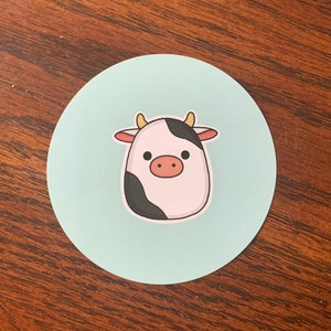 Vache Squishmallow Sticker