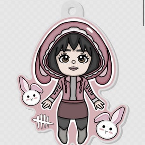 Dead By Daylight Bunny Feng Min Keychain