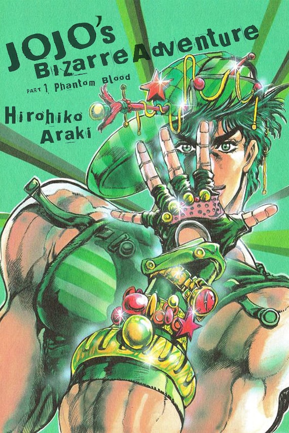 Bizarre Adventure Part 1 Phantom Blood Poster Art - A3, A4 Custom