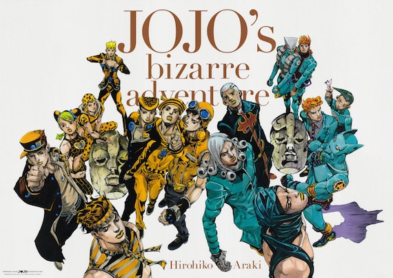 Buy Bizarre Adventure Poster Art - A3, A4 Custom Anime Art
