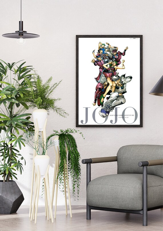 JoJo's Bizarre Adventure The Animation 10th Exhibition Promotional Poster