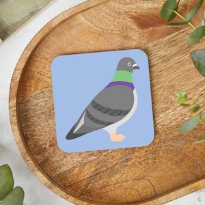 Duivenonderzetter, vogelonderzetter, tuinvogels, stadsvogels, onderzetter, Britse vogels, natuurhuisdieren