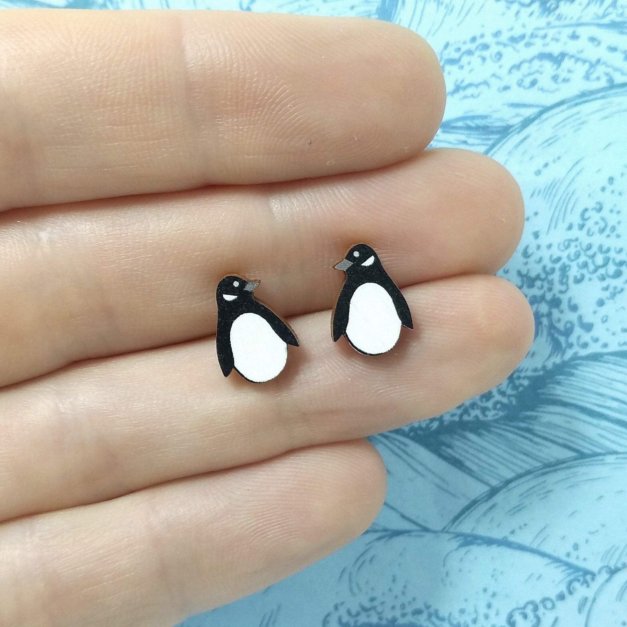 orecchini pinguino - Gioielli - Orecchini - di Giada | su MissHobby