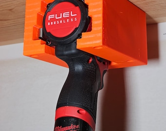 Milwaukee 1/2 inch impact driver shelf mount holder