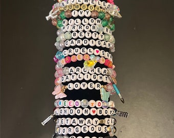 5 PACK-Taylor Swift Eras Tour Friendship Bracelets