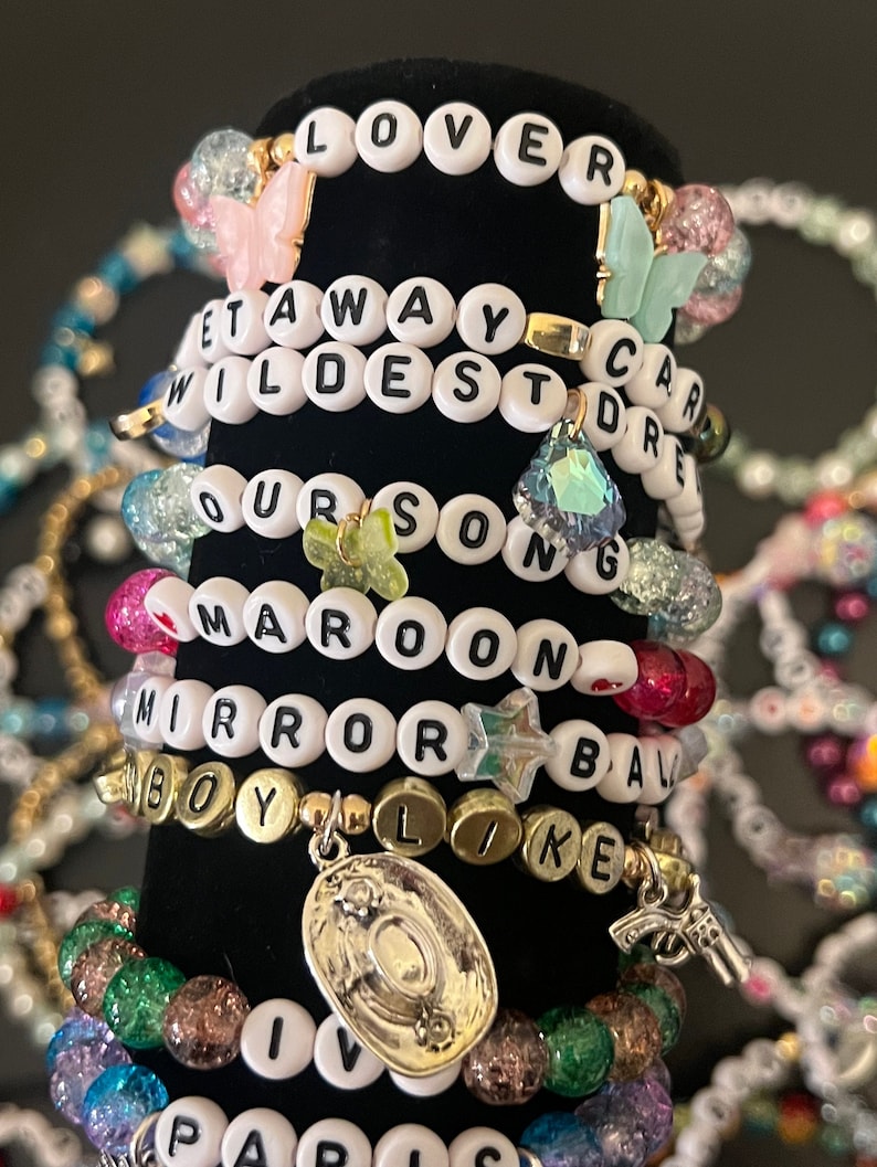 taylor swift tour bracelets