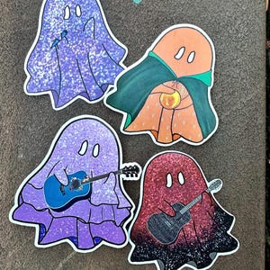 Eras Inspired Ghost Stickers