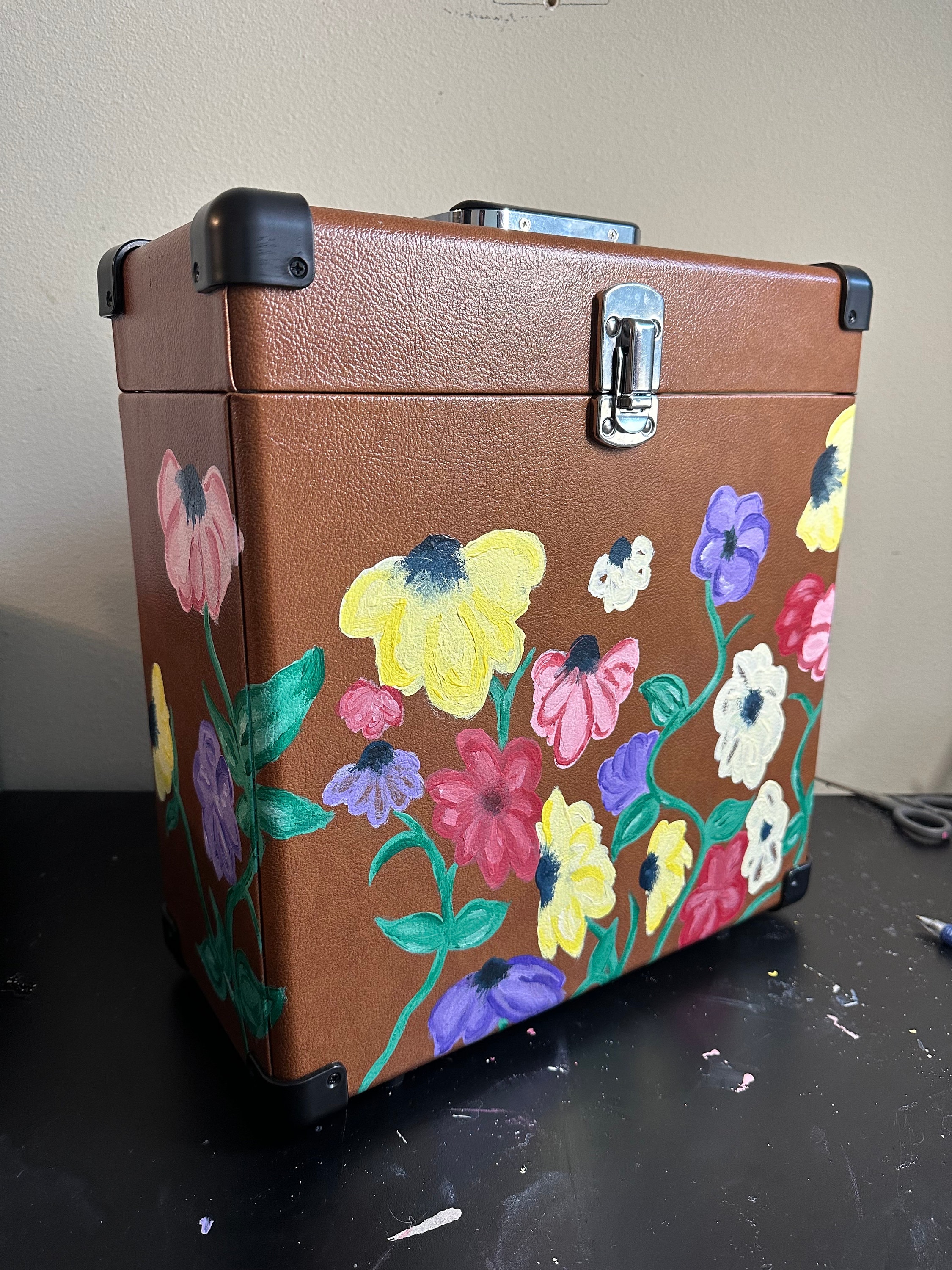 手描きのErasサプライズソングピアノ風ビニールレコードケース - 受注