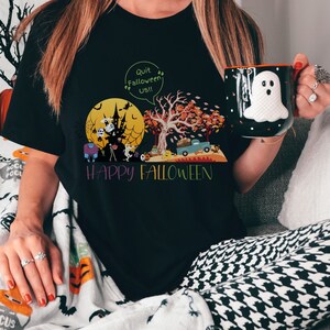 Halloween Crew Shirt, Fall Crew, Funny Fall Harvest Crew, Fall Pumpkin Crew Shirt, Funny Halloween Shirt, Gifts for Fall and Halloween image 2