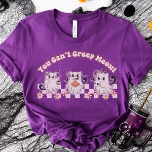 Funny Ghost Cat Tee, Funny Cat Ghost t-shirt, Cute Halloween Shirt, Halloween Cat Shirt, Black Cat Shirt, Spooky Season Tee, Cat Lover Gift