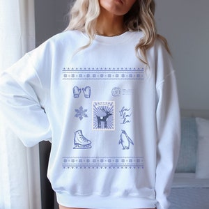 Ugly Sweatshirts Christmas, Ugly Christmas Sweatshirt Custom Winter Season, Christmas Sweatshirt, Holiday Apparel, Ugly Christmas Sweater