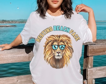 Resting Beach Face, Summer Shirt, Funny Beach Shirt, Vacation Shirt, Summer Vacation Shirt, Beach Shirt, Funny Summer Shirt