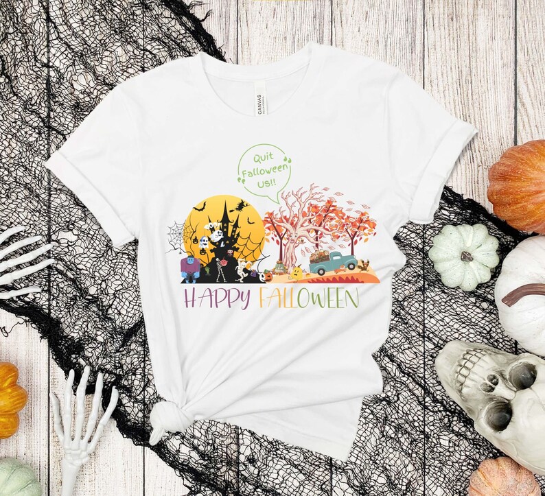 Halloween Crew Shirt, Fall Crew, Funny Fall Harvest Crew, Fall Pumpkin Crew Shirt, Funny Halloween Shirt, Gifts for Fall and Halloween image 6