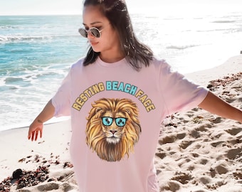 Resting Beach Face, Summer Shirt, Funny Beach Shirt, Vacation Shirt, Summer Vacation Shirt, Beach Shirt, Funny Summer Shirt