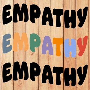 Empathie | SVG-bestand knippen | png| jpeg | pdf | Voor Cricut