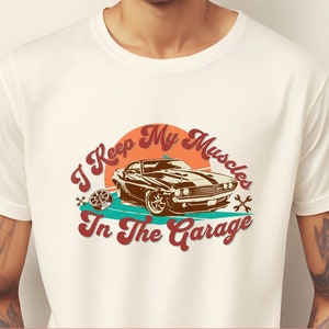 funny muscle car png svg eps dxf jpg, mens vintage car lover cricut sublimation, muscle car clip art, trendy men&#39;s shirt png, retro car svg