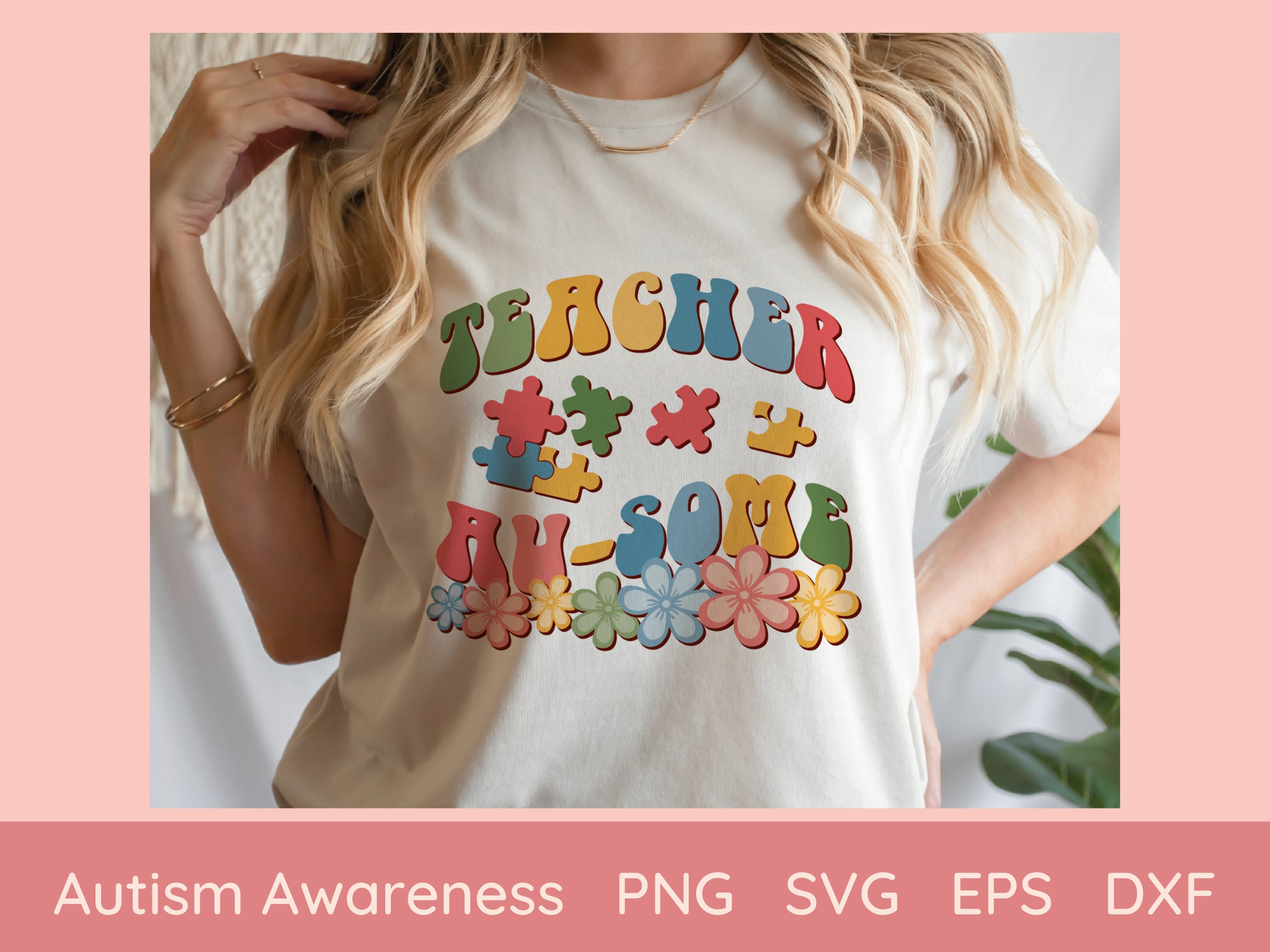 Autism Teacher PNG Retro Autism Sublimation Groovy Puzzle Etsy Autism Teacher PNG Retro Autism Sublimation Groovy Puzzle Etsy