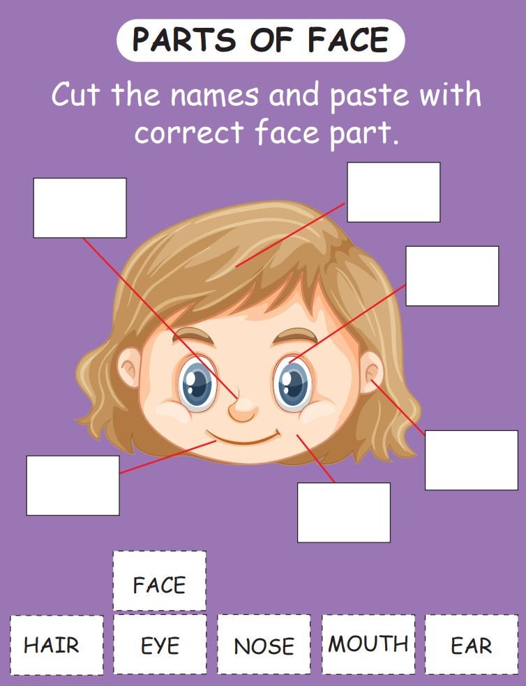 Autism Kids Workbook Printable Instant Download on the Spectrum Print ...