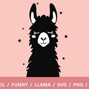 svg png eps llama print on demand Llama clip art llamas PNG llamas SVG Digital download Cricut Sublimation Clip art digital Art Printing png