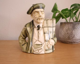 Figura de hombre irlandés con tapa de Ardalt, Ardalt 6425, pintada a mano en Japón
