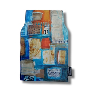 Print Open windows canvas vase