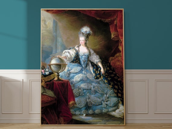 Marie Antoinette PRINTABLE Vintage Wall Art Digital Download - Etsy