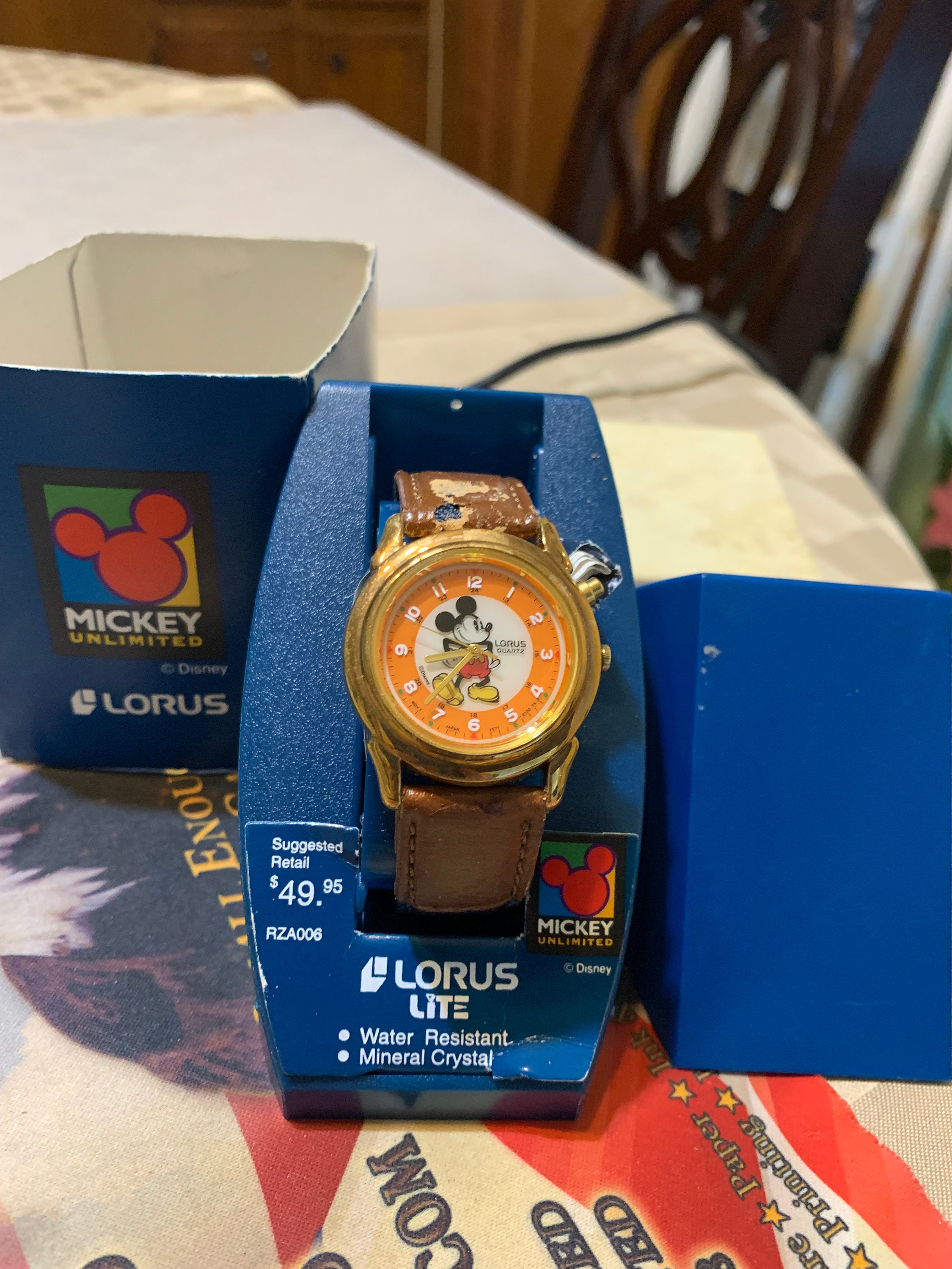 Lorus Mickey Unlimited Disney Interchangeable NEW Disney Lorus Musical Watch Plays Mickey Mouse March  main image 4