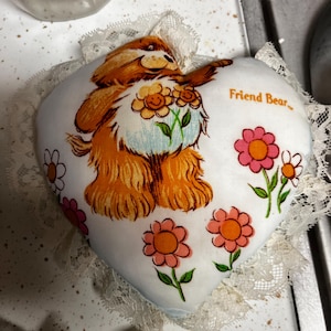 Plush Care Bear Pillows ONE of a kind SET HANDMADE