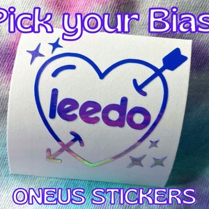 Oneus Sticker, Oneus Decal, Oneus Lightstick Sticker, Dalbit Sticker, Oneus kpop, Oneus Merch